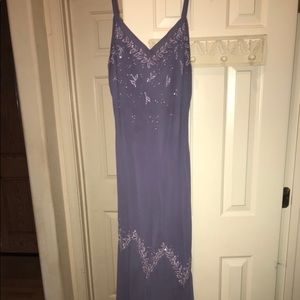 Purple sparkles dress